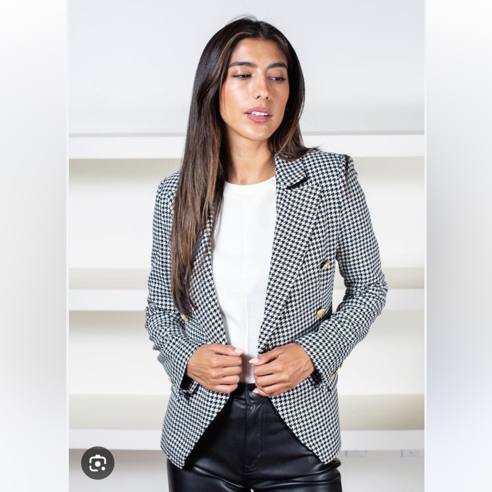 STEVE MADDEN X BB DAKOTA houndstooth blazer